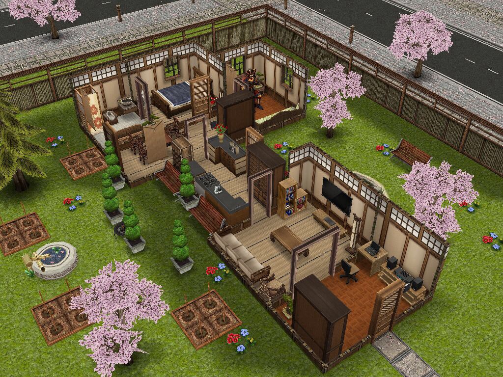 和風の別荘 の売却 The Sims シムズ フリープレイで子育てとかしてみたり